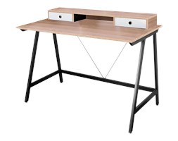 Biurko Aled z nadstawką