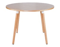 Stół Copine średnica 100 cm natural
