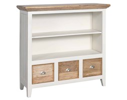 Biały bufet z szufladami w stylu rustykalnym