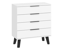 Komoda Sven 4S (SVN-04) : Czas dostawy - 1-4 tygodnie, Kolor frontu - biały połysk, Kolor korpusu - biały