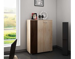 Komoda Sky (SKY-01) : Czas dostawy - 1-4 tygodnie, Kolor frontu - sonoma ciemna, Kolor korpusu - dąb sonoma