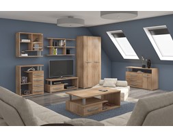 Komoda duża Angel 1D3S (ANG-04) : Czas dostawy - 1-4 tygodnie, Kolor frontu - dąb sonoma, Kolor korpusu - dąb sonoma