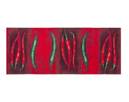 Wysoce wytrzymały chodnik kuchenny Floorita Peperoncini, 60x220 cm