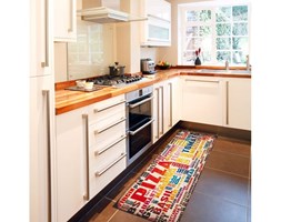 Wytrzymały chodnik kuchenny Floorita Pizza, 60x220 cm