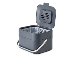 Ciemnoszary kompostownik Joseph Joseph IntelligentWaste, 4 l