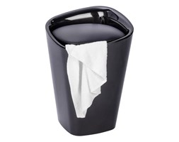 Czarny kosz na pranie i taboret w jednym Wenko Candy Square, 20 l