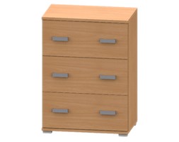 KOMODA - GD34 - 60x40x82cm - 90 kolorów