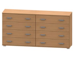 KOMODA - GD33 - 160x40x82cm - 90 kolorów