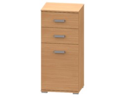 KOMODA - GD01 - 45x40x101cm - 90 kolorów