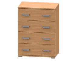 KOMODA - GD09 - 60x40x82cm - 90 kolorów