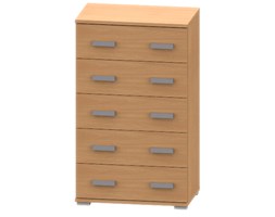 KOMODA - GD13 - 60x40x101cm - 90 kolorów