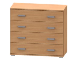 KOMODA - GD11 - 90x40x82cm - 90 kolorów