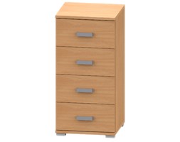 KOMODA - GD08 - 40x40x82cm - 90 kolorów