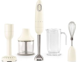 Blender ręczny z akcesoriami 50's Style kremowy