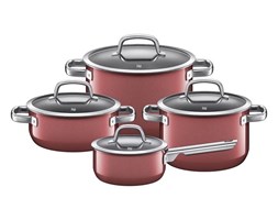 Zestaw garnków Fusiontec różowy kwarc (4/set)