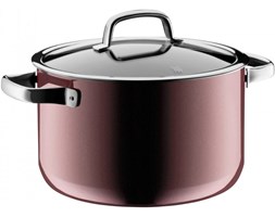 Garnek wysoki z pokrywką Fusiontec 6,4L różowy kwarc