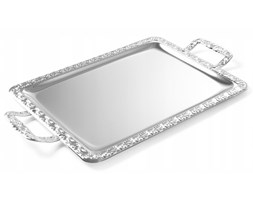 Taca z rączkami z rantem dekoracyjnym 520x310 mm - kod 410103