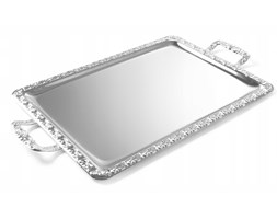 Taca z rączkami z rantem dekoracyjnym 600x360 mm - kod 410202