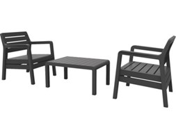 Zestaw mebli ogrodowych ALLIBERT Delano Balcony Set grafit