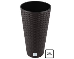 Doniczka PROSPERPLAST Rato Tubus DRTUS300 440U Umbra