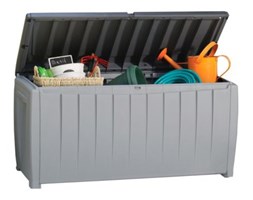 Skrzynia ogrodowa KETER Novel Storage Box 340L Szaro-czarny