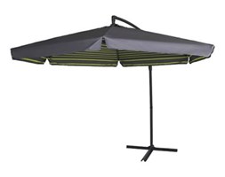 Parasol ogrodowy HOMEKRAFT Nico Stripe Szary