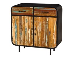 Komoda industrialna Ecoiron 2 szuflady 2 drzwi