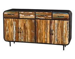 Komoda industrialna Ecoiron 4 szuflady 4 drzwi