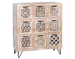 Komoda orientalna rzeźbiona Namastè ażurowa