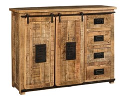 Komoda z litego drewna mango Newport 5 szuflad