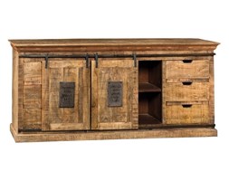 Komoda z litego drewna mango Newport 6 szuflad