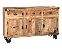 Komoda industrialna z litego drewna mango Stanley 3