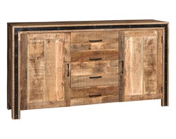 Komoda industrialna z litego drewna mango Trocadero
