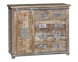 Komoda z drewna mango Whiteport 1 drzwi przesuwane