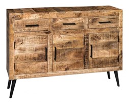 Komoda z litego drewna mango Vintage 3 szuflady