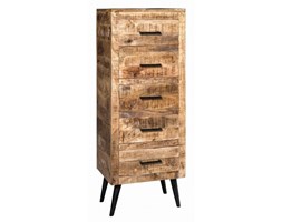 Komoda z litego drewna mango Vintage 5 szuflad