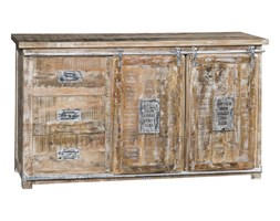 Komoda z litego drewna mango Whiteport 3 szuflady