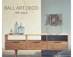 Lampa Nocna BALL ART DECO nr 2524