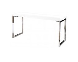 Biurko White Desk 140 cm białe