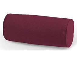 Dekoria Poduszka wałek prosty, Plum (śliwkowy), Ø16 × 40 cm, Cotton Panama