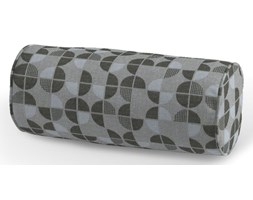 Dekoria Poduszka wałek prosty, brązowo-beżowe wzory, Ø16 × 40 cm, Wyprzedaż do -50%