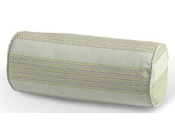 Dekoria Poduszka wałek prosty, zielono-brązowe trójkąty, Ø16 × 40 cm, Wyprzedaż do -50%