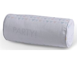 Dekoria Poduszka wałek prosty, różowo-niebieskie pajacyki, Ø16 × 40 cm, Apanona do -50%