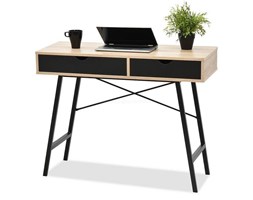 Biurko skandynawskie FALUN czarny/sonoma