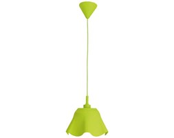 Wisząca LAMPA dziecięca SILICON PENDULUM 6069817 Nave silikonowa OPRAWA trójkątny ZWIS do pokoju zielony