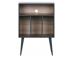 MAŁA KOMODA/REGAŁ JAMES CZARNY