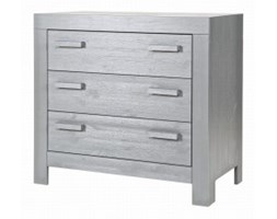 KOMODA Z SZUFLADAMI NEW LIFE JASNOSZARA - WOOOD