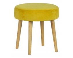 Stołek MOON musztardowy