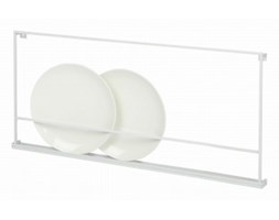 PÓŁKA NA TALERZE BIAŁA - WOOOD