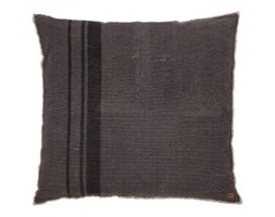 PODUSZKA COARSE HEAVY Z PASAMI CIEMNOSZARA 100X100CM